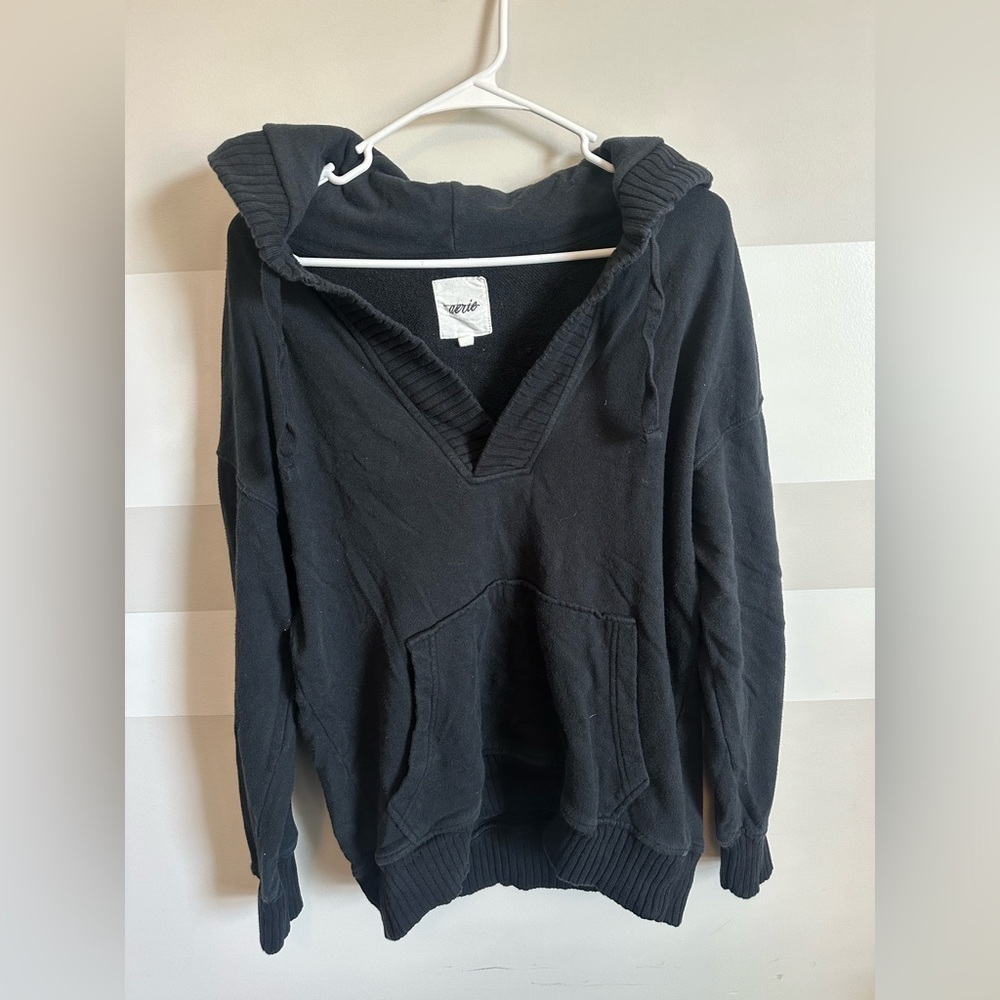 Aerie Down To Earth Henley Hoodie - Picture 3 of 4